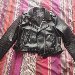 Levi's Black Leather Jacket